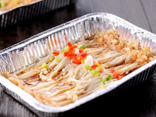 宁乡锡纸烤金针菇